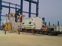 Turbine and Generator Installation at a New Power Plant in Libya