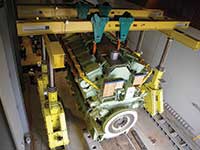 Generator Installation at the Owen Springs Power Station