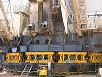 Lifting a 3500 ton Mining Dragline for Maintenance